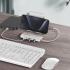 LDNIO DS-25U Laptop Docking Stations and Power Adapters Industrial USB C 3.0 HUB for Macbook 5 in 1 Port USB Hub - Black